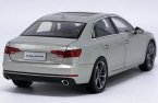 1:18 White / Brown / Silver 2017 Diecast New Audi A4L Model