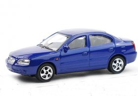 1:64 Scale Blue Diecast 3rd Gen Hyundai Elantra Model