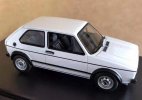 White 1:43 Scale Diecast 1976 VW Golf GTI Model