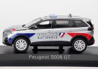 1:43 Scale Silver Police Diecast 2020 Peugeot 5008 GT SUV Model