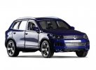 Blue / Brown Kids Pull-Back 1:36 Scale Diecast VW Touareg Toy