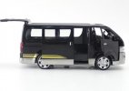 1:32 Scale White / Black / Blue Kids Diecast Toyota Hiace Toy