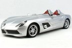 Kids Silver / Black 1:12 R/C Mercedes-Benz SLR McLaren Toy