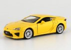 Red / Yellow 1:43 Scale Kids Diecast Lexus LFA Toy