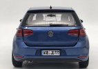 1:18 Scale NOREV Blue Diecast 2014 VW Golf 7 Model