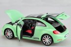 Red / White 1:18 Scale Welly Diecast VW New Beetle Model