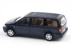 1:64 Scale Silver / Deep Blue Diecast 2004 Buick GL8 MPV Model