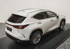 1:18 White / Gray / Blue Diecast 2022 Lexus NX 400h+ SUV Model