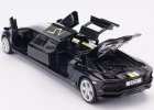 Black Long Size Kids Diecast Lamborghini Aventador LP700-4 Toy