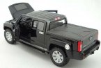 Black / Red 1:26 Diecast 2009 Hummer H3T Pickup Truck Model