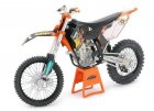 Black 1:12 Scale Diecast KTM 450 SX-F Motorcycle Model