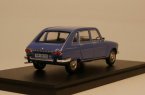 Blue 1:43 Scale Diecast Renault R16 Model