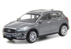 1:64 Scale Red / Gray Diecast 2018 Infiniti QX50 SUV Model