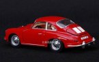 Red / White 1:24 Scale Bburago Diecast 1961 Porsche 356B Model