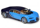 1:18 Scale Blue GTAUTOS Diecast 2016 Bugatti Chiron Model