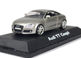 Silver / Blue 1:43 Scale SCHUCO Diecast Audi TT Coupe Model