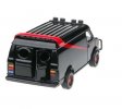 Black THE A-TEAM Theme CORGI Brand Diecast GMC VAN Model