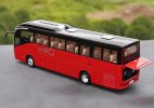 Red 1:36 Scale Diecast Zhongtong H12 Coach Bus Model