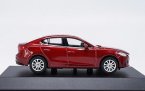 1:43 Scale Red Diecast Mazda Axela Model