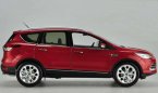 Green / White / Red 1:18 Scale 2015 Diecast Ford KUGA Model