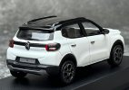 White / Red NOREV 1:43 Scale Diecast 2024 Citroen C3 Model
