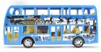 Kids Blue Full Function R/C Double-deck Bus Toy