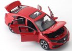 Blue / White / Red 1:32 Kids Diecast 2019 Honda Civic Car Toy