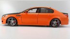 Orange 1:18 Scale Maisto Diecast BMW M5 Model