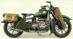 Large Scale Army Green 1944 Harley Davidson WLA Military Model