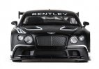 Black 1:24 Scale Diecast Bentley Continental GT3 Model