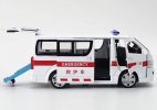 White 1:32 Scale Ambulance Kids Diecast Toyota Hiace Toy