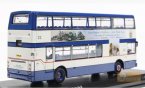 Blue 1:76 Scale CMNL Die-Cast Alexander ALX400 Bus Model