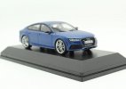 Blue / Gray 1:43 Scale Diecast Audi RS7 Sportback Model