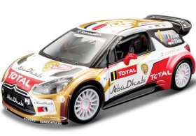 1:32 Scale Bburago NO.1 Diecast 2013 Citroen DS 3 Model