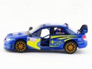 Kids Blue 1:36 Scale 2007 WRC Diecast Subaru Impreza Toy