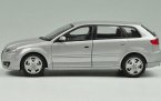 Silver / Red / Blue 1:24 Welly Diecast Audi A3 Sportback Model