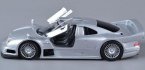 Silver 1:24 Scale Maisto Mercedes-Benz CLK-GTR Model