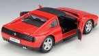 Red / Gray 1:18 Scale Bburago Diecast Ferrari 348TS Model