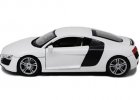 Maisto White / Black / Red 1:18 Scale Diecast Audi R8 Model