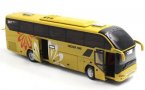 Yellow 1:42 Scale Die-Cast Higer H92 Coach Model