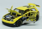 Maisto Yellow 1:24 Scale Diecast VW Golf R32 Model