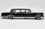 Black 1:18 Sunstar Diecast Mercedes Benz 600 Pullman Model