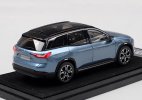 1:43 White / Black / Blue / Silver Diecast 2018 NIO ES8 Model