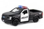 Police 1:36 Black Kids Diecast Ford F-150 Pickup Truck Toy