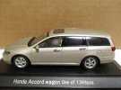1:43 Scale Silver EBBRO Diecast Honda Accord Wagon Model