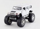 Kids Red / Blue / White / Black Big Tires Diecast Hummer H2 Toy