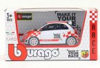 Kids 1:43 Scale Bburago Diecast Fiat Abarth 500 Toy