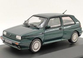 Green 1:43 Scale Solido Diecast VW Golf Rallye G60 Model