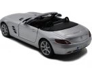 White / Red / Silver 1:24 MaiSto Diecast MERCEDES-BENZ SLS AMG