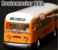 1:55 Scale Yellow / Green / Orange Route Master London Bus Model